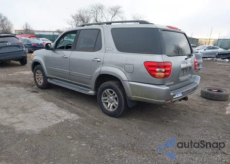 2004 Toyota Sequoia Sr5 V8 z USA, uszkodzony, nr VIN 5TDBT44A94S214871